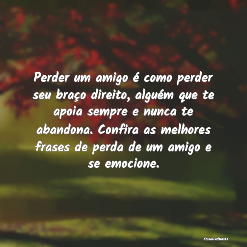Frases de Perda - ...